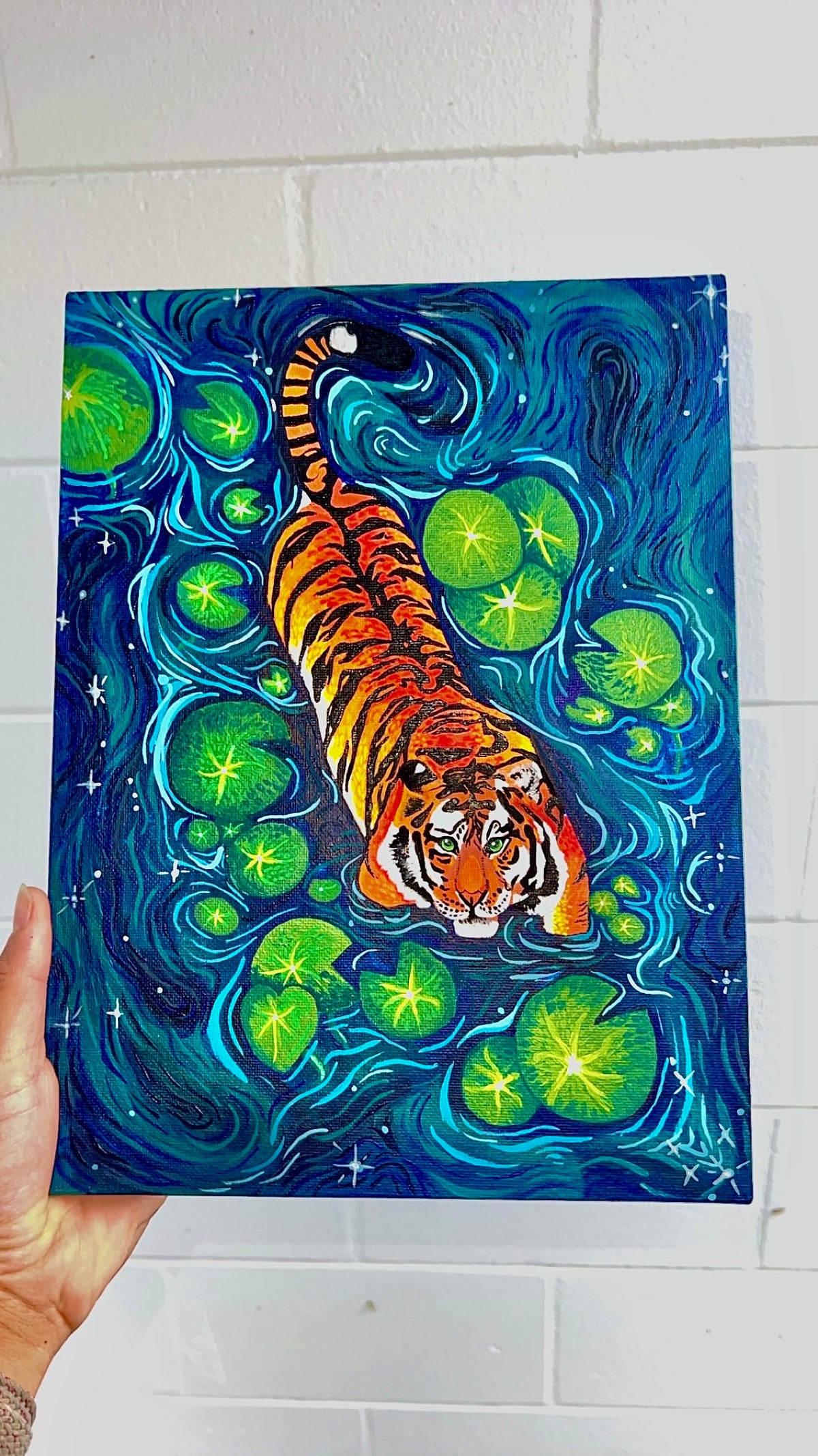 "Anticipation" 8x10" Original Painting