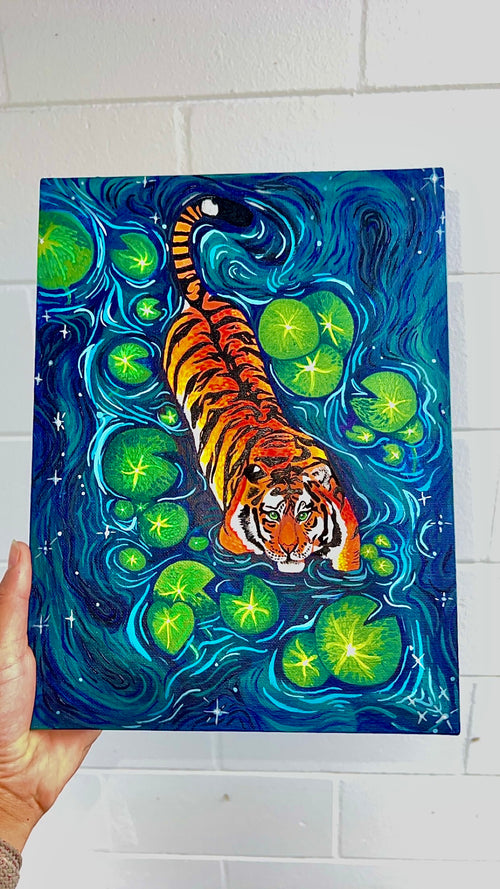 "Anticipation" 8x10" Original Painting